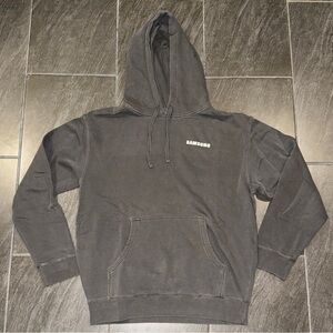 Samsung Black Hooded Sweatshirt with Small Chest Logo